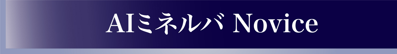 AIミネルバNovice