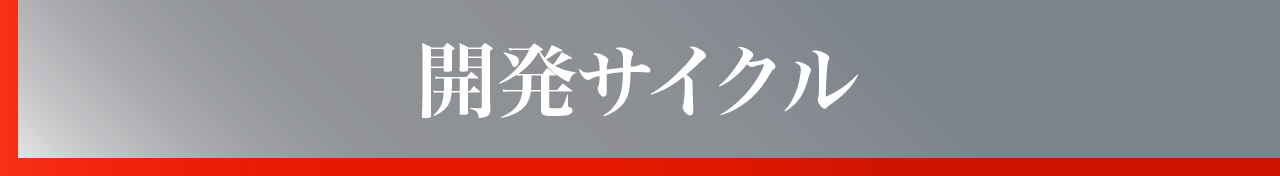 開発サイクル